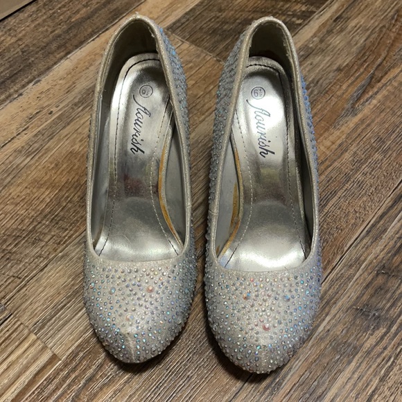 Blinged out diamond heels - Picture 2 of 3